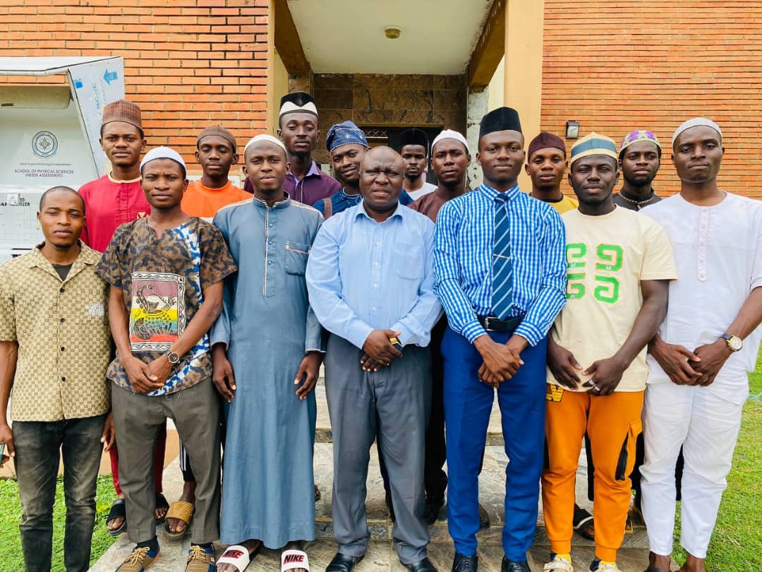 Towards AHIC’24: Dean of Faculty of Physical Sciences Meet Delegates of the AMSA Nigeria