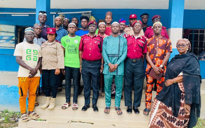 AHIC’24: AMSA NIGERIA DELEGATES VISIT THE SECTOR COMMANDER OF THE FEDERAL ROAD SAFETY CORPS, NIGER STATE.