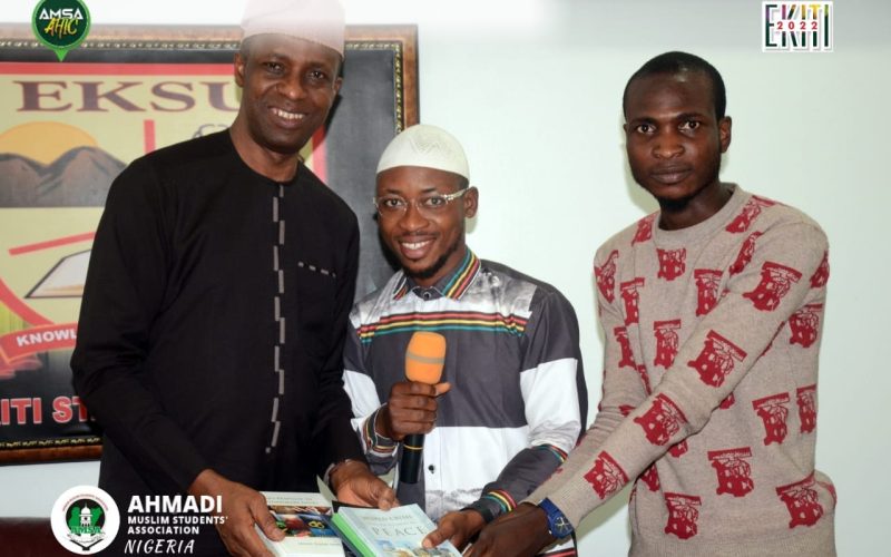 AMSA NIGERIA GETS THE WARMEST WELCOME FROM EKSU VC